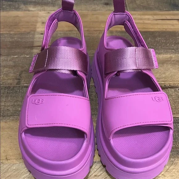 UGG Purple Women's Sandals - Picture 2 of 5